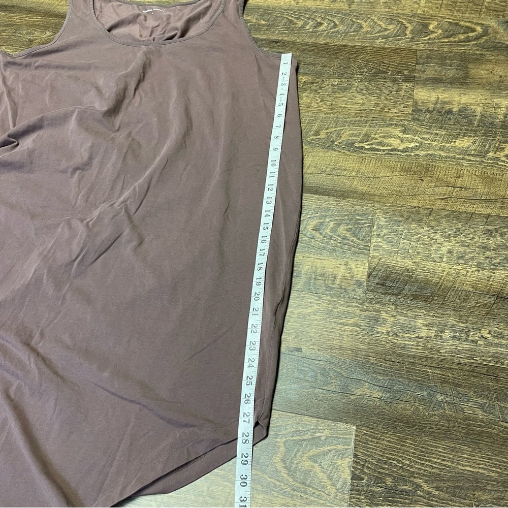 Universal Standard Iconic Geneva Tank Dress Maxi Lagenlook Women’s Large Brown - Picture 8 of 11
